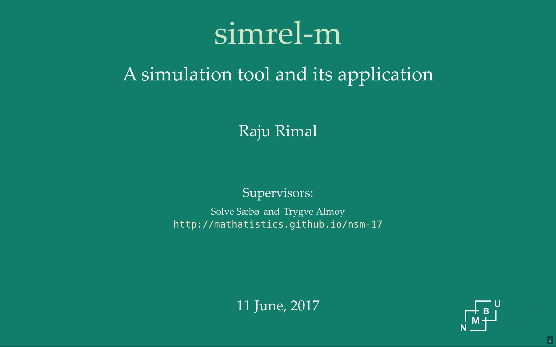 Simrel-M: A simulation tool and its application